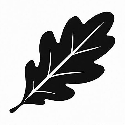 logo feuille de chêne de quercus-paysages