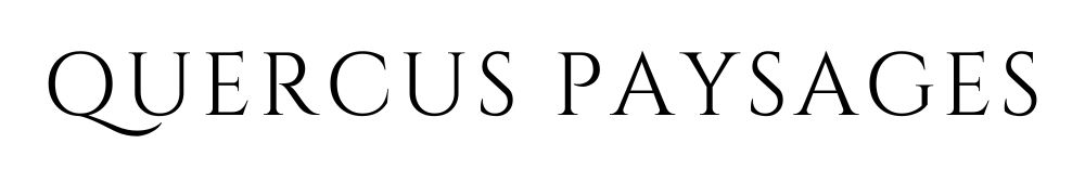 logo texte de l'entreprise quercus paysages